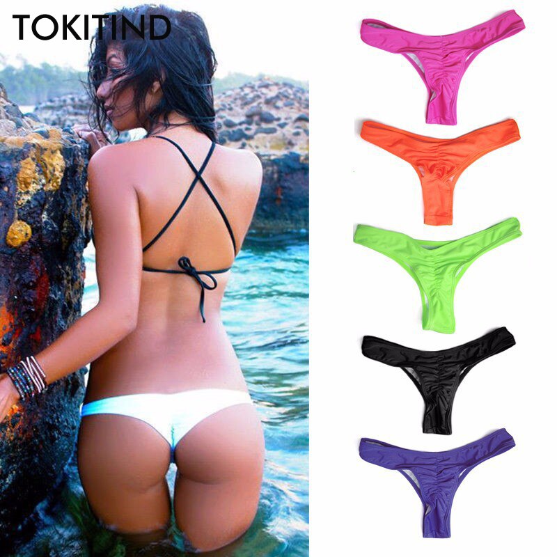 Bikini V Shape G-String Beach Underwear Swimwear Briefs Swimsuit