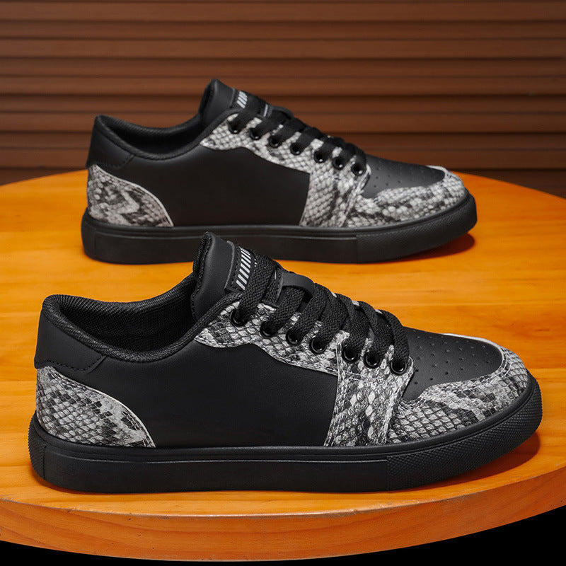 Shoes Men's breathable, comfortable, simple, and thick-soled shoes