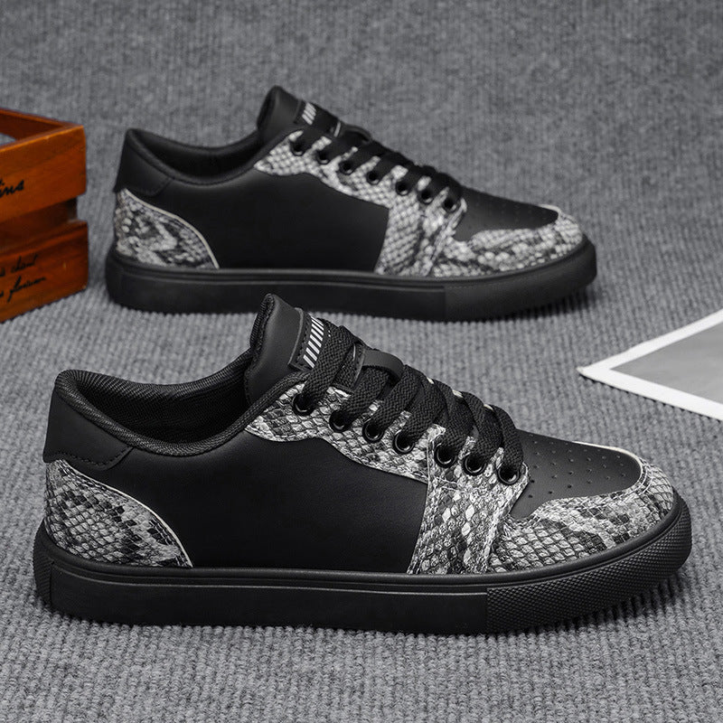 Shoes Men's breathable, comfortable, simple, and thick-soled shoes
