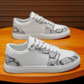 Shoes Men's breathable, comfortable, simple, and thick-soled shoes