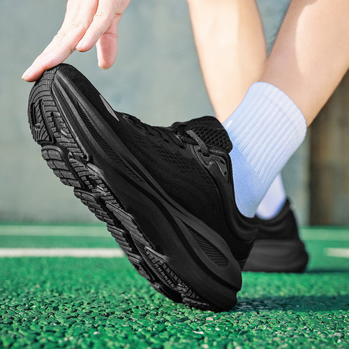 Air Cushion Mesh Breathable Casual Sport Shoes for Men and Women, Outdoor Running Shoes with Anti-Slip Shock Absorption